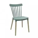 Ver imagem 6 de Kit 4 Cadeiras Encosto Vazado Janaina Verde/Menta