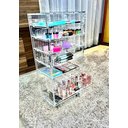 Ver imagem 2 de Carrinho de Acrílico Organizador de Maquiagem Acessórios Md1