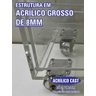 Carrinho de Acrílico Organizador de Maquiagem Acessórios Md1 - 4