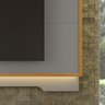 Painel Luxo Tv 42 47 48 50 55 60 65 70 Polegadas Led Sala Estar Quarto Michigan 2,07m - Cinza/ - 4