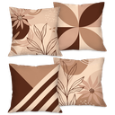 Ver imagem 1 de Kit com 4 Capas para Almofadas Decorativas Flor de Terra