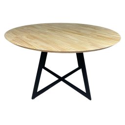 Mesa Redonda - Pinus Chanfrado - 120cm - 2