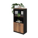 Ver imagem 2 de Armário de Escritório 80cm 2 Portas com Chave Multimóveis CR25298 