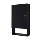Ver imagem 3 de Armário para Banheiro Lavabo Nilo Preto 34cm
