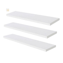 Ver imagem 1 de Kit 3 Prateleira Mdf Branco para Cozinha Banheiro Lavanderia