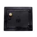 Ver imagem 1 de Porta para Fogão a Lenha de Ferro Fundido Grande Nº3 35x27cm - Preta