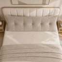 Ver imagem 2 de Almofada Encosto Triangular Cama Leitura Cabeceira Boucle