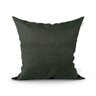 Almofada Verde Musgo de Linho Decorativa 45cm x 45cm com Refil de Silicone - 1