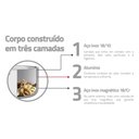 Ver imagem 4 de Frigideira Tramontina Grano em Aço Inox Corpo Triplo com Cabo 20 Cm 1,2 L