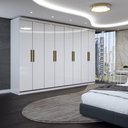 Ver imagem 1 de Guarda-roupa Casal Odisseia 8 Portas 4 Gavetas - Panorama Móveis