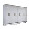 Guarda-roupa Casal Odisseia 8 Portas 4 Gavetas - Panorama Móveis - 4