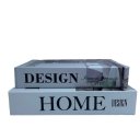 Ver imagem 2 de Conjunto Livro de Papelão Decorativo 'design' e 'home'