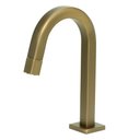 Ver imagem 1 de Torneira Banheiro Lavat. Quadrada Dourada Gold Pratica Clean