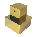 Ver imagem 3 de Acabamento Metal Alavanca Quadrado P/ Registro Docol Dourado