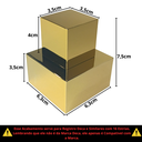 Ver imagem 7 de Acabamento Metal Alavanca Quadrado P/ Registro Docol Dourado