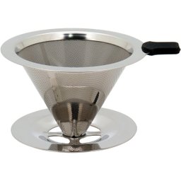 FILTER FILTRO CAFÉ 9x15x12cm INOX PRATA - 1