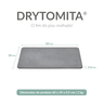 Tapete para Banheiro Antiderrapante Drytomita Momo Lifestyle (cinza Grafite, 60x39 Cm) - 2