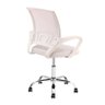 Cadeira Escritório Giratória Branca - 4