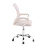 Cadeira Escritório Giratória Branca - 5