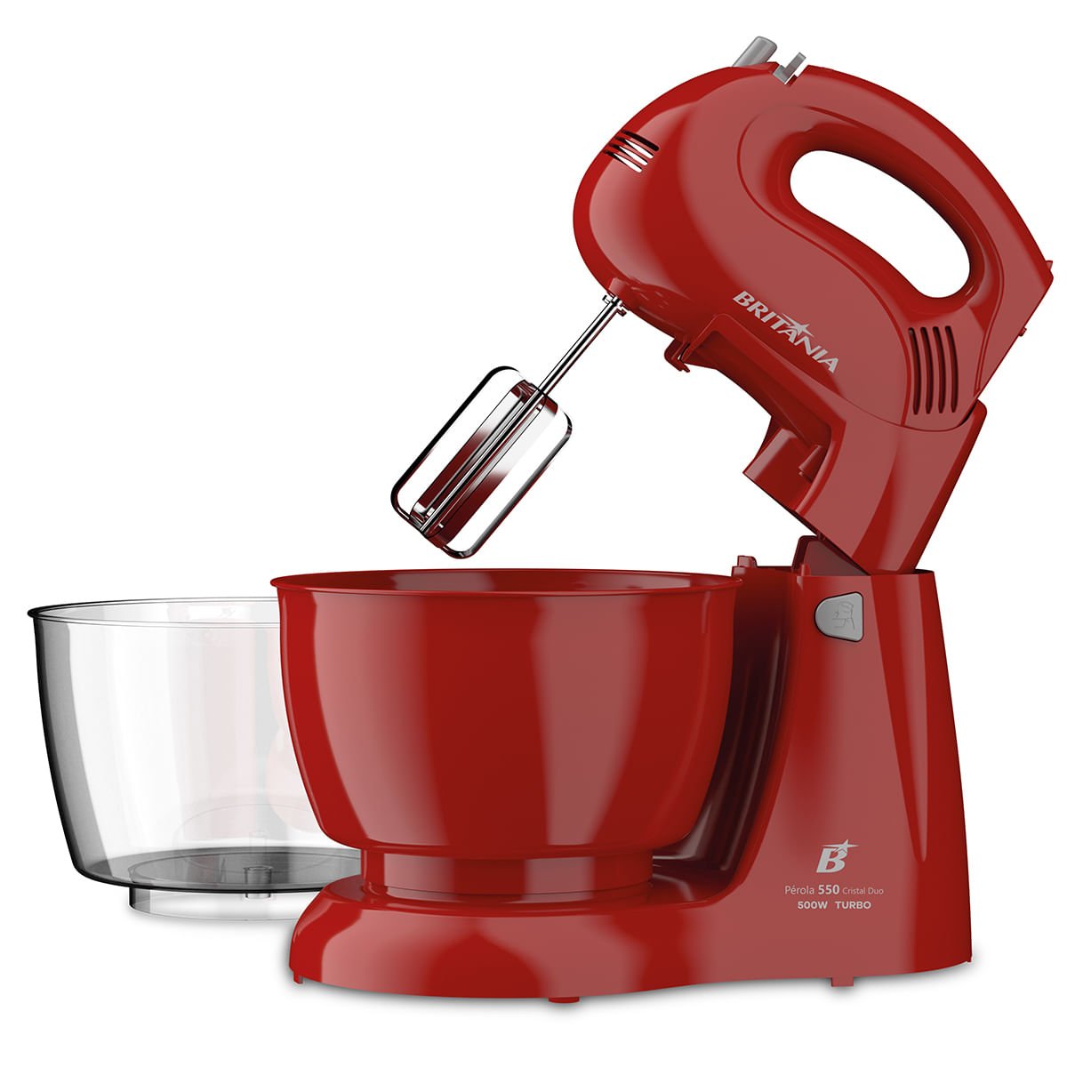 Batedeira Britânia Perola 550 Cristal Duo Turbo 2 Tigelas 500W 127V - 2