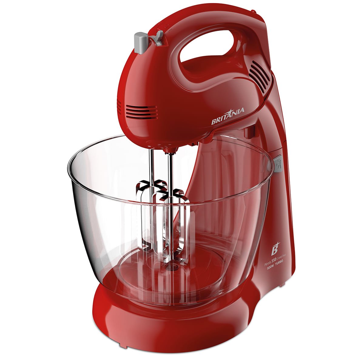 Batedeira Britânia Perola 550 Cristal Duo Turbo 2 Tigelas 500W 127V - 3