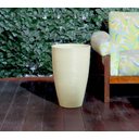Ver imagem 2 de Vaso Com Prato Planta Oval Moderno Polietileno 45x30 BGPLASTICOS V13 AZUL ARARA 009