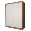Ver imagem 3 de Guarda-roupa Infantil Swift 2 Portas 2 Gavetas Cinamomo/branco - Panorama Móveis