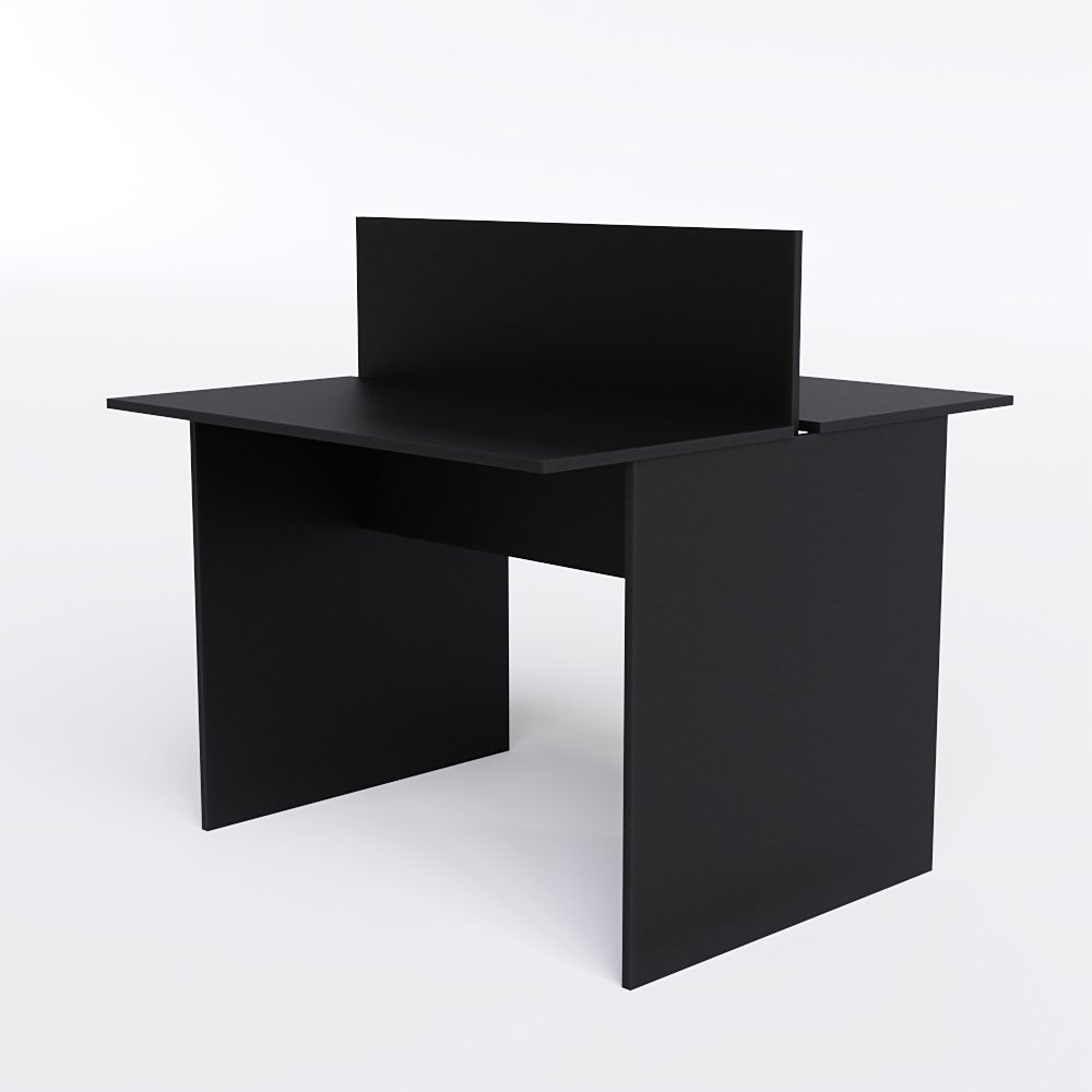 Mesa Plataforma Estação 2 Lugares 90x120cm Cor:preto