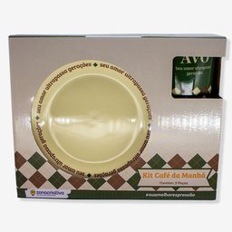 Kit Alimentação Avô Xadrez Zonacriativa - 1