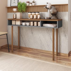 Aparador Pés de Madeira Retro Megan 