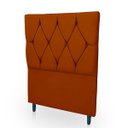 Ver imagem 4 de Cabeceira Estofada para Cama de Solteiro 90 Athena Suede