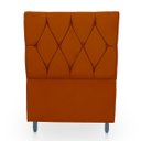 Ver imagem 1 de Cabeceira Estofada para Cama de Solteiro 90 Athena Suede