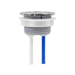 Botão de Acionamento Duplo Superior para Caixa Acoplada Mbd Cromado - 2