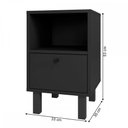 Ver imagem 4 de Armário para Escritório 1 Porta Basculante Preto 539 - Pnr Móveis