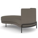 Ver imagem 5 de Chaise Longue Divã 164cm Braço Esquerdo Logus D06 Bouclê Bege Escuro - Mpozenato