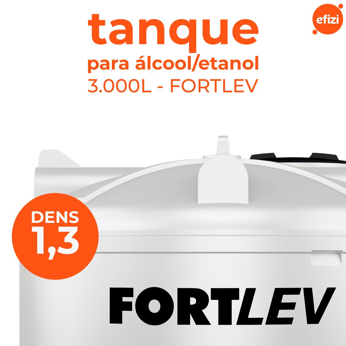 Tanque P/ Armazenar Álcool/etanol 3.000 Litros - Fortlev - 2