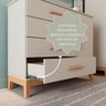 Cômoda Fraldário Mdf para Quarto de Bebê Hellen - 4