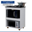 Ver imagem 6 de Balcão para Cooktop 5 Bocas 2 Nichos para Forno Siena - Kaike