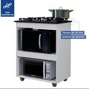 Ver imagem 5 de Balcão para Cooktop 5 Bocas 2 Nichos para Forno Siena - Kaike