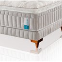 Ver imagem 4 de Colchão Queen Latex Foam de Látex Pocket Qgel Plus com Cobre - 158x198cm - Box e Kit Zen