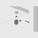Ver imagem 3 de Bucha Plastica Cilíndrica N°33 Hettich Branca (Kit Com 200 Un)