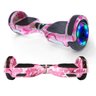 Hoverboard Overboard Skate Elétrico Led Rosa Camuflado Nº27 - 4