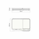 Ver imagem 3 de Balança Digital para Cozinha Tramontina Adatto com Tábua de Corte Tramontina