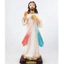Ver imagem 1 de Santo Imagem Jesus Misericordioso Estatua em Resina de 30cm