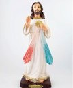 Ver imagem 1 de Santo Imagem Jesus Misericordioso Estatua em Resina de 30cm