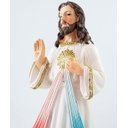 Ver imagem 3 de Santo Imagem Jesus Misericordioso Estatua em Resina de 30cm
