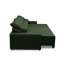 Ver imagem 7 de Sofá Retrátil e Reclinável 5 Lugares 300cm Veludo Antonella Adonai Estofados