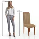 Ver imagem 6 de Conjunto Sala De Jantar 6 Lugares Madeira Eucalipto Ametista