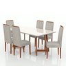 Conjunto Sala De Jantar 6 Lugares Madeira Eucalipto Ametista  - 2