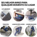 Ver imagem 3 de Mop Esfregão Triangular Rodo Giratório: Qualidade Premium em
